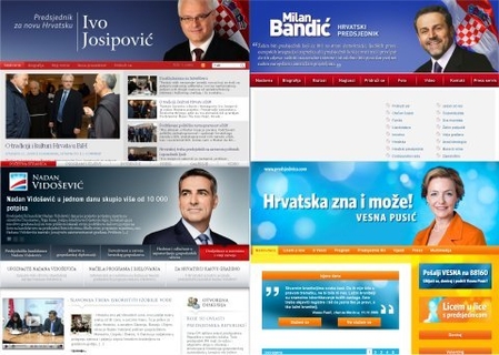 Web stranice predsjedničkih kandidata (2)