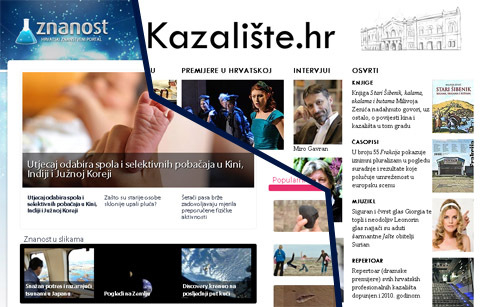 Novi projekti: Znano.st i Kazaliste.hr