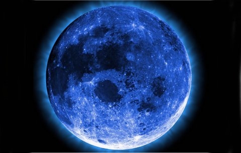 Plavi mjesec i pomrčina mjeseca - Nova godina 2010.