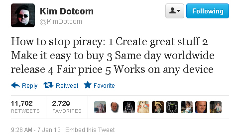 Kako bi Kim Dotcom zaustavio piratstvo?