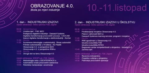 Obrazovanje 4.0 - Škola po mjeri industrije - Zagreb