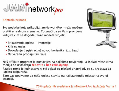 JamNetworkPro - nova hrvatska affiliate mreža