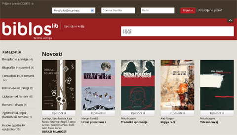 Slovenija: Pokrenuta e-knjižnica u kojoj se posuđuju e-knjige
