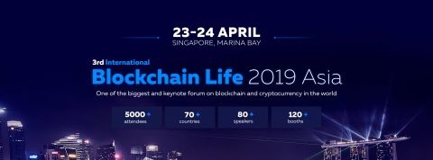Blockchain Life 2019 Asia - Singapur