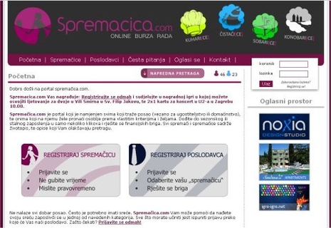 Dva studenta pokrenula job site spremacica.com