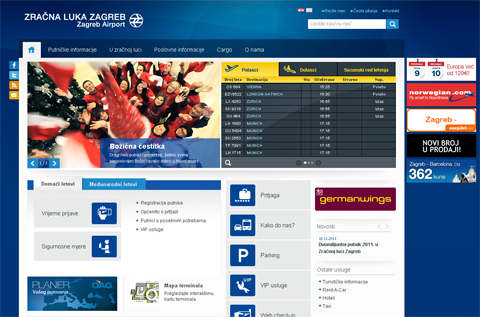 Zračna luka Zagreb dobila novi web vrijedan 234.700 kuna