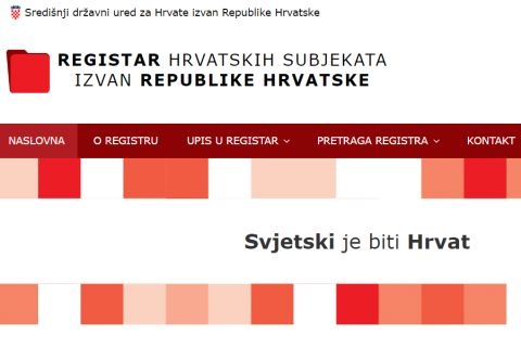 Propao Registar hrvatskih subjekata izvan Hrvatske?