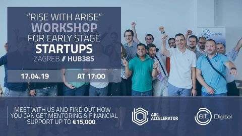 Rise with Arise - Workshop for Early Stage Startups - Zagreb