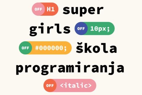 Super Girls - besplatna škola programiranja za djevojčice i djevojke
