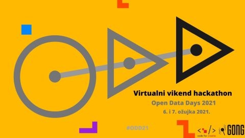 Dani otvorenih podataka - virtualni hackathon - ONLINE