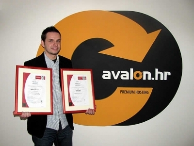 Avalonu uručena dva ISO certifikata