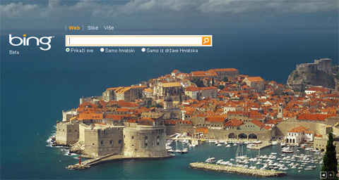 Microsoft na Bingu besplatno reklamira Dubrovnik