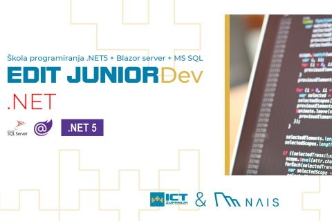 Split: Starta EDIT JUNIOR Dev.NET škola programiranja