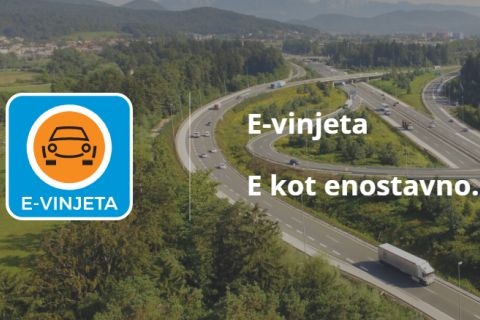 Slovenija prešla na e-vinjete