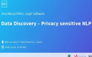 Data Discovery and Privacy sensitive NLP - Legit Software - Zagreb | rep.hr
